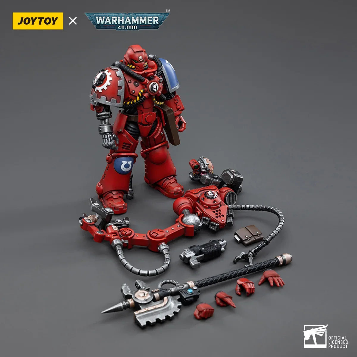 JOYTOY Warhammer 40K 1/18 Action Figure Ultramarines Primaris Techmarine Anime Figures toys Collection Model