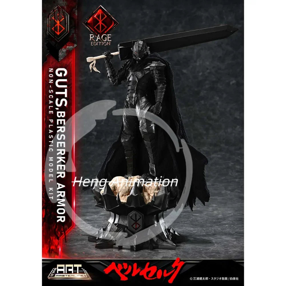 pre-sale Prime 1 Studio Berserker Armor Rage Plastic Model Kit Unpainted White Model Q1 26