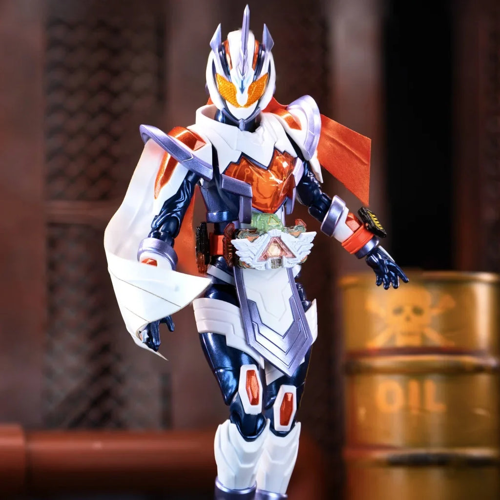 KAMEN RIDER SHF Anime NEW Handmade Gotchard MAJADE Cloak belt pants clothes Built In Iron Wire Is Suitable for 1/12 Toy