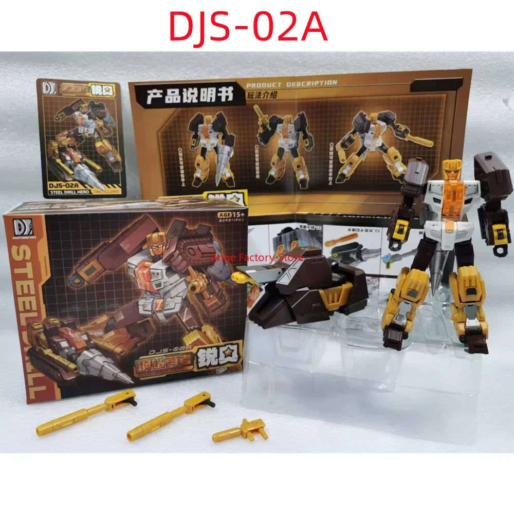 [AB SET IN STOCK] Transformation CRAFTSMAN TOYS Computron DJS-02A DJS02A DJS-02B DJS-02C Nosecone Action Figure With Box