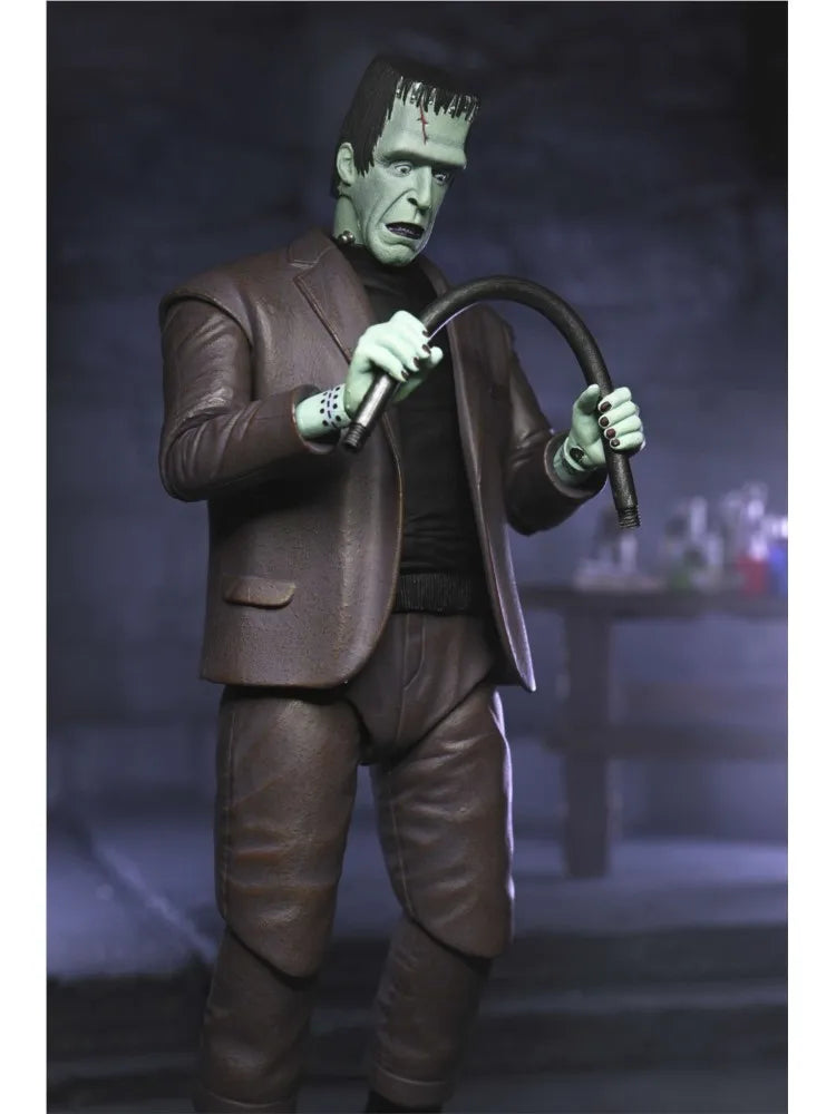 NECA 56090 Toys Rob Zombie's The Munsters Action Figure Ultimate Herman Munster 18 cm Collection Gift Original Model Doll Figure
