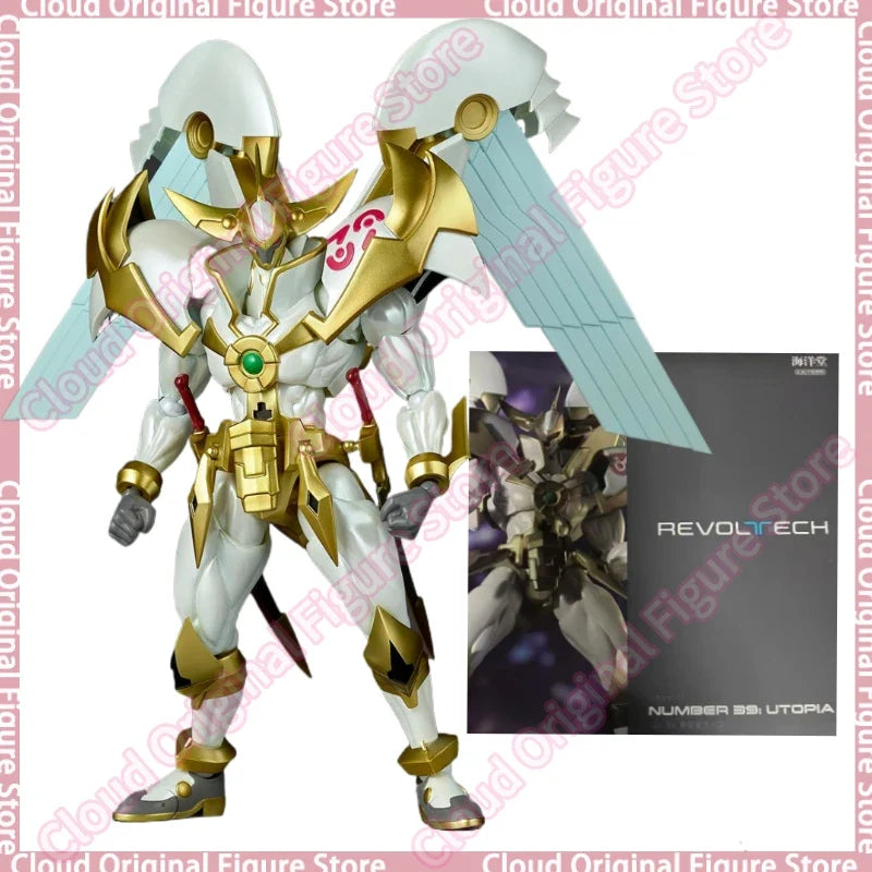 In Stock 100% Original KAIYODO Revoltech Yu-Gi-Oh! ZEXAL No.39 Utopia Action Figure Collectible Model Toys Hobby