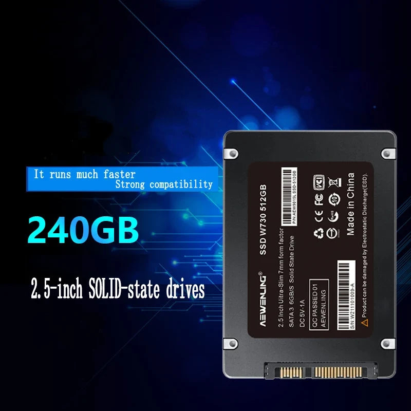 Brand 2.5 SATA SSD Hard drive disk 128G 256GB 512GB 64GB 1TB 32GB 2TB solid state drive disk for laptop desktop 4TB SSD HDD