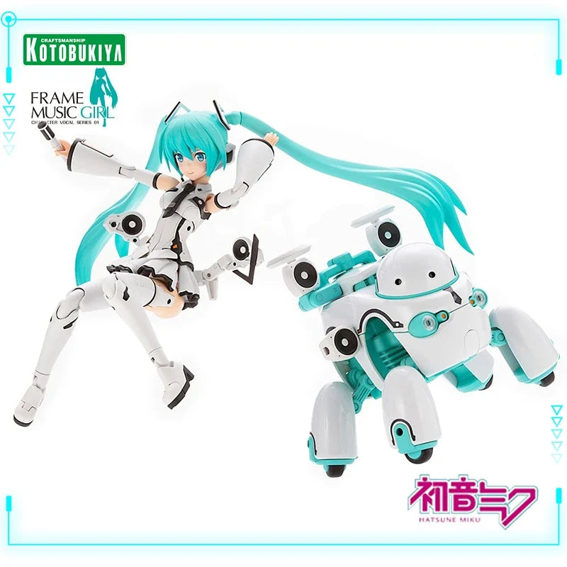 Kotobukiya Original Genuine Piapro Characters Hatsune Miku Frame Music Girl Maruttoys Tamotu Ver Action Figures Toys Model Gifts