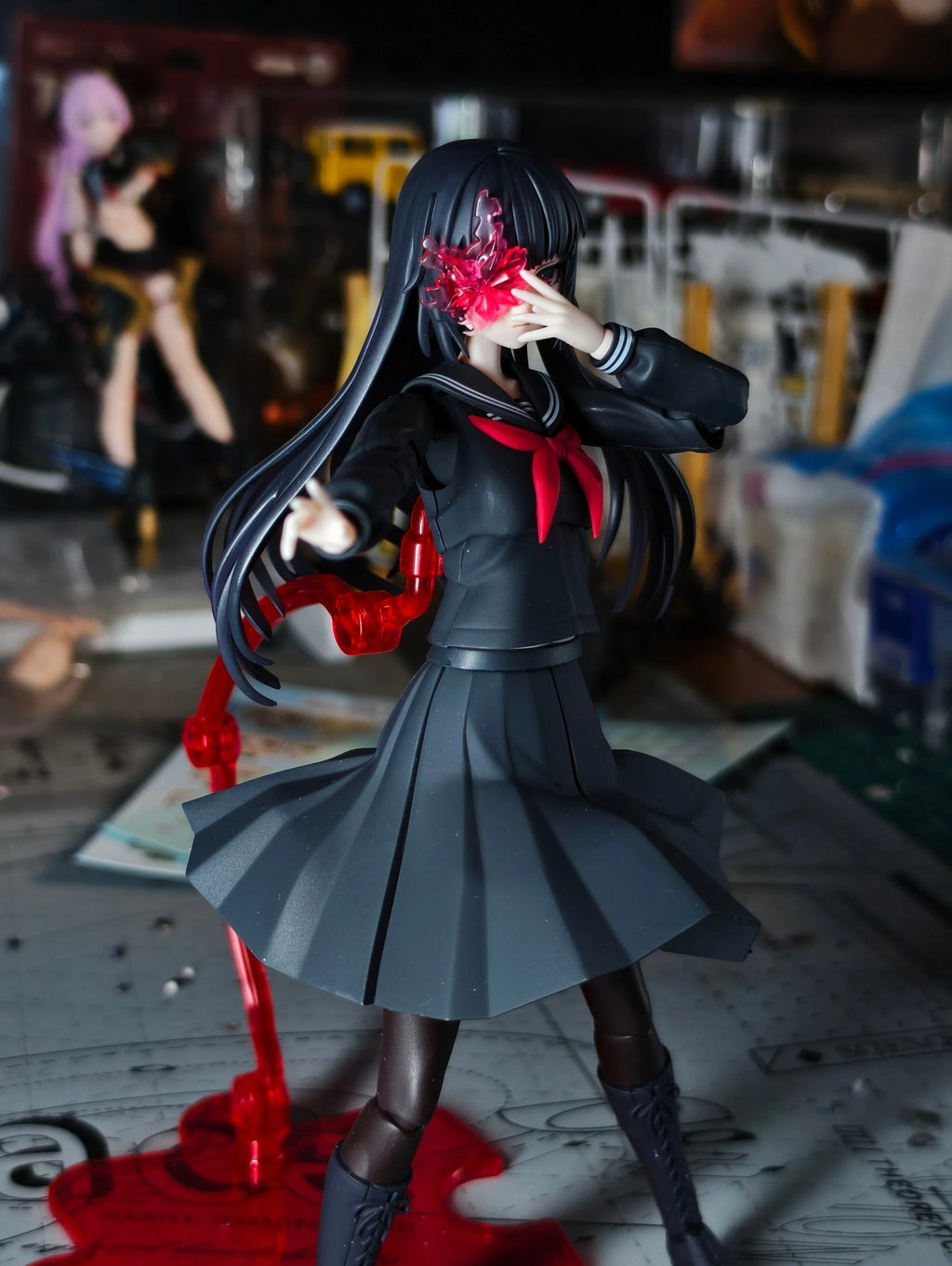 KOTOBUKIYA Original Sousaishojoteien Kuon Yakushiji 1/10 Maria Kagaribi Costume Anime Cartoon Assembly Action Figure