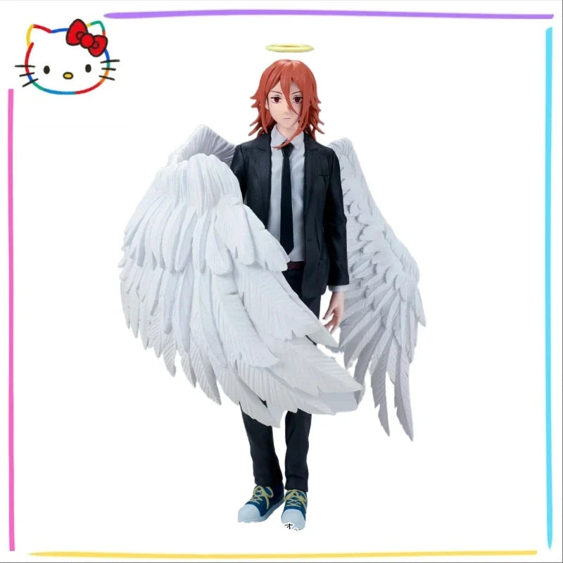 '-In Stock Original BANPRESTO VIBRATION STARS CHAINSAW MAN Angel Devil 19cmproduct Anime Figures Toys Cartoon Toy Ornaments