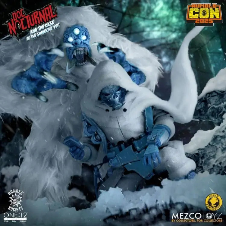 In Stock Original Mezco Toyz One: 12 Male Soldier Midnight Doctor Snowman Fury Monster NYCC Full Set 6in Action Figure Model