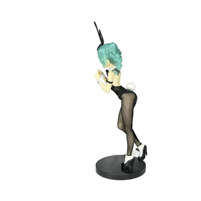 28cm Bunny Girl Miku Action Figure Anime Bicute Bunnies Women'S Solid Figures Collection Ornament Gifts Desktop Decorate Toys