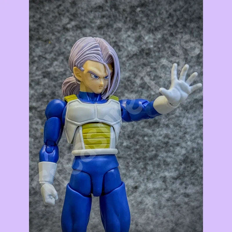 In Stock Air Studio Dragon Ball SHF Super Saiyan Trunks Head Accessories Head Sculpt Anime Action Figures Model Toys Gifts