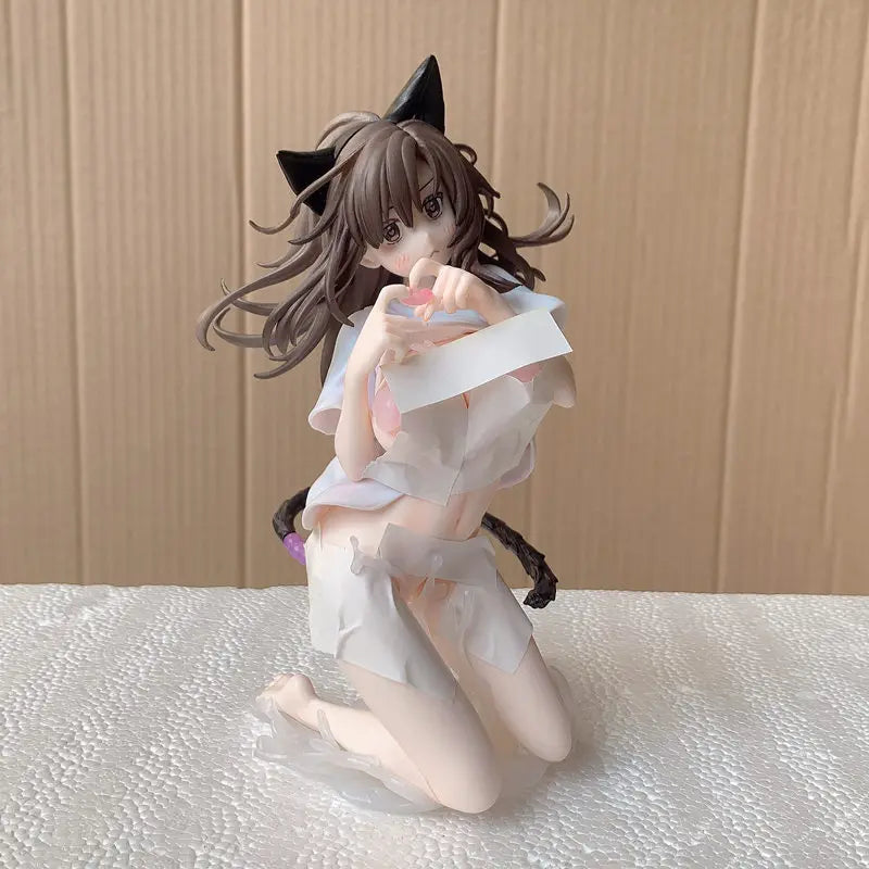 17cm Pure X Shiko X Milk Figure Pvc Model Anime Figurine Collection Statue Desk Decoration Dolls Children Toys Halloween Gifts