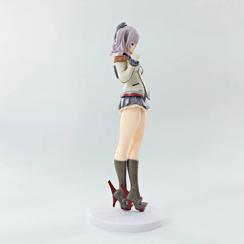 24CM Kantai Collection Figure Kan Colle Kashima Hibiki Azur Lane Anime Girl PVC Action Figure Toy Game Statue Model Doll