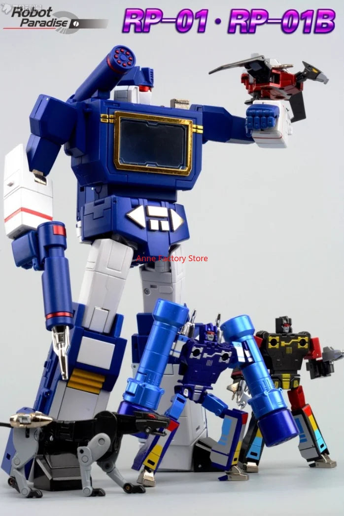 In stock Deformed toys FT series RP-01 Sound wave (formerly FT-02)RP-01B toy collection gifts