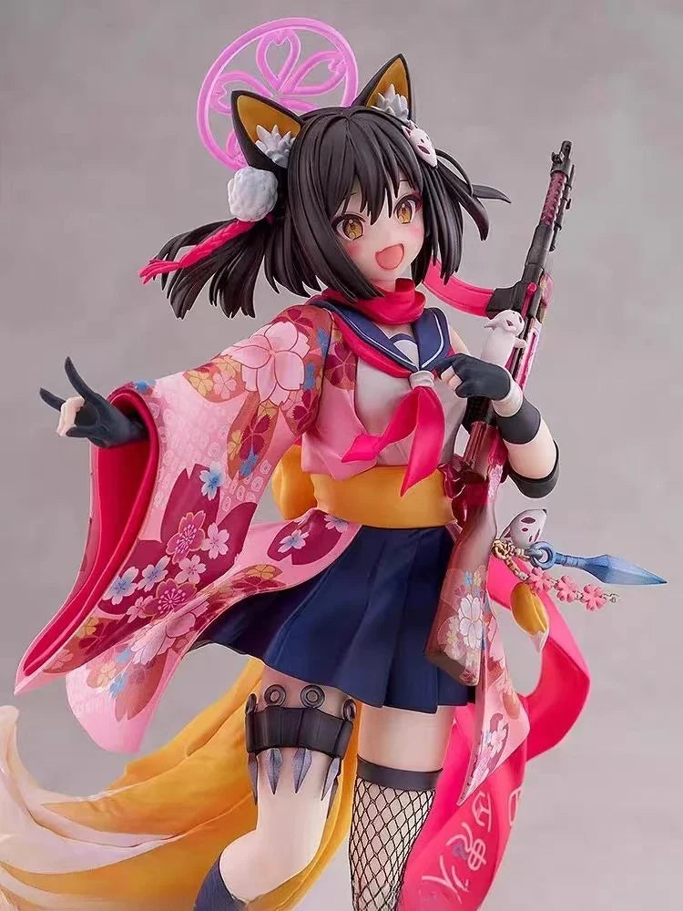 Model Toy Kuda Izuna Blue Archive Game Character Action Statue Sculpture Anime Cartoon Collectible Figurine Figures Presale