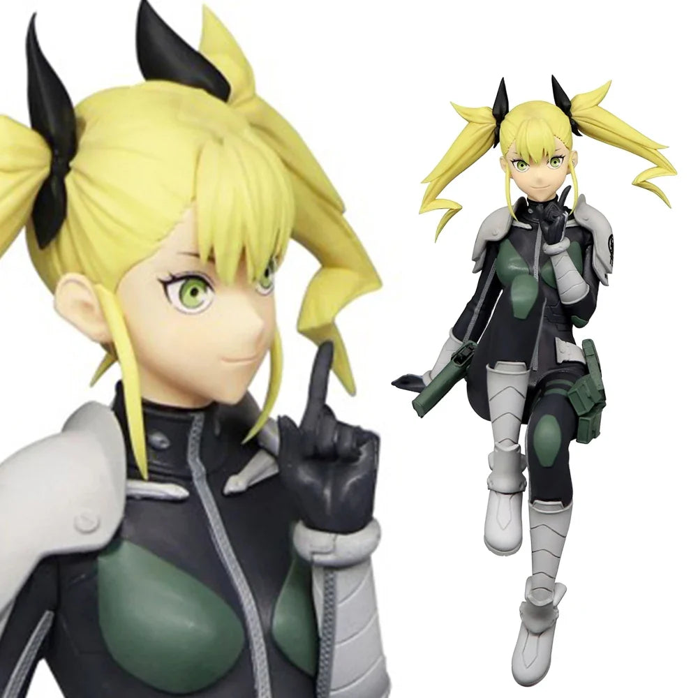 11CM Kikoru Shinomiya Figure Kaiju No. 8 Anime Noodle Stopper Cute Table Decoration Model Toy Gift Collection Ornaments PVC