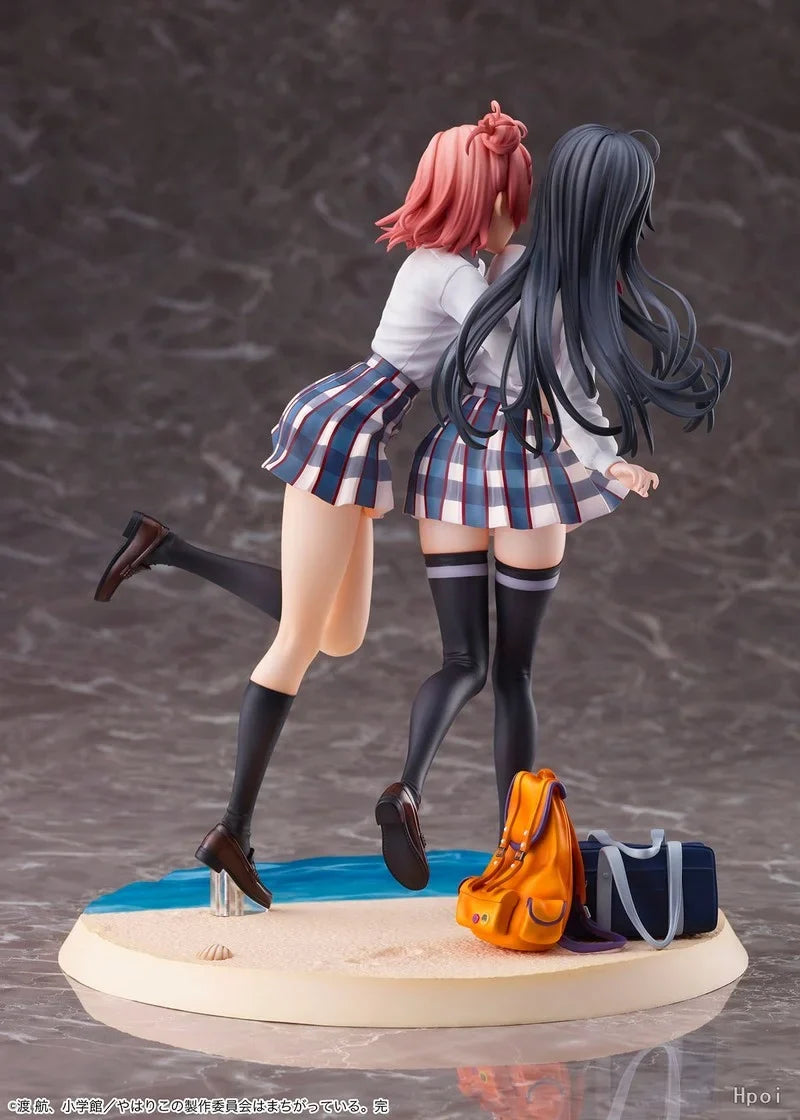 SSF Original:Kawaii girl Yukinoshita Yukino Yuigahama Yui 1/7 PVC Action Figure Anime Figure Model Toys Collection Doll Gift