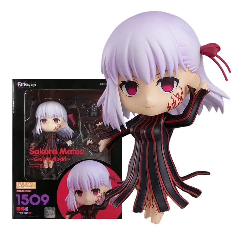 Genuine Original GSC No.1509 Sakura Matou Genuine Anime Figure Collectibles And Decorative Items Children's Gifts In Stock