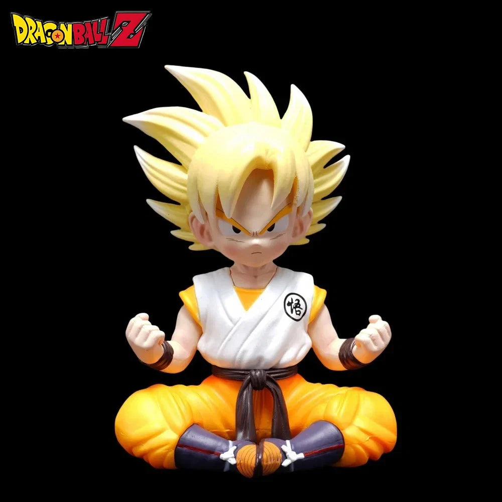 11cm/4.33in Anime Dragon Ball Figure Goku Action Figures Pvc Statue Desktop Ornamen Collection Model Toys Gifts