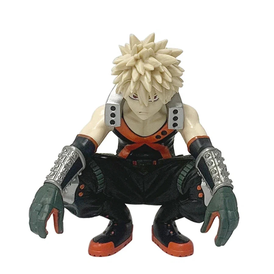 18cm Boku no Hero Academia Anime Figure Uraraka Ochaco Action Figure Midoriya Izuku/Bakugo Katsuki Figurine Collection Model Toy
