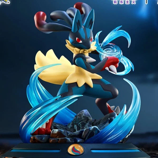 Funism Pokemon Action Anime Figure Cute Lucario Pikachu Scizor Charizard Eevee Gengar Figurine Toys Collection Model Gifts