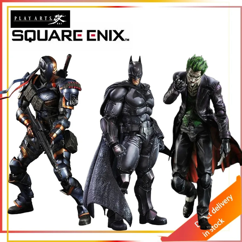 SQUARE ENIX Original PlayArts Changes Origin of Akam Batman Action Joint Mobility Figure Model Toys Give A Gift To A Boys
