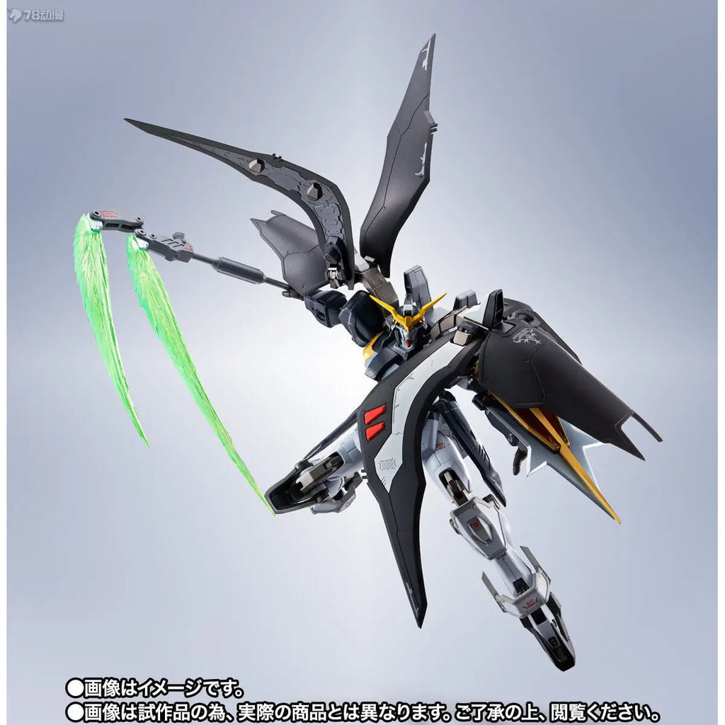 BANDAI Original Model Kit METAL ROBOT Alloy GUNDAM DEATHSCYTHE HELL Anime Action Figure Model Toy for Boys Packing of Foam Box