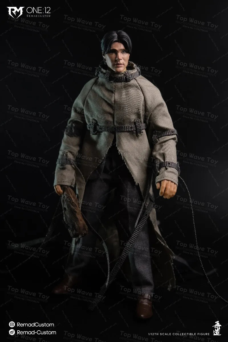 New Stock Remad Custom 1/12 RM003 Gotham Scarecrow Batman Villain Classic Movie Male Soldier Full Set 6-inches Action Figure Toy