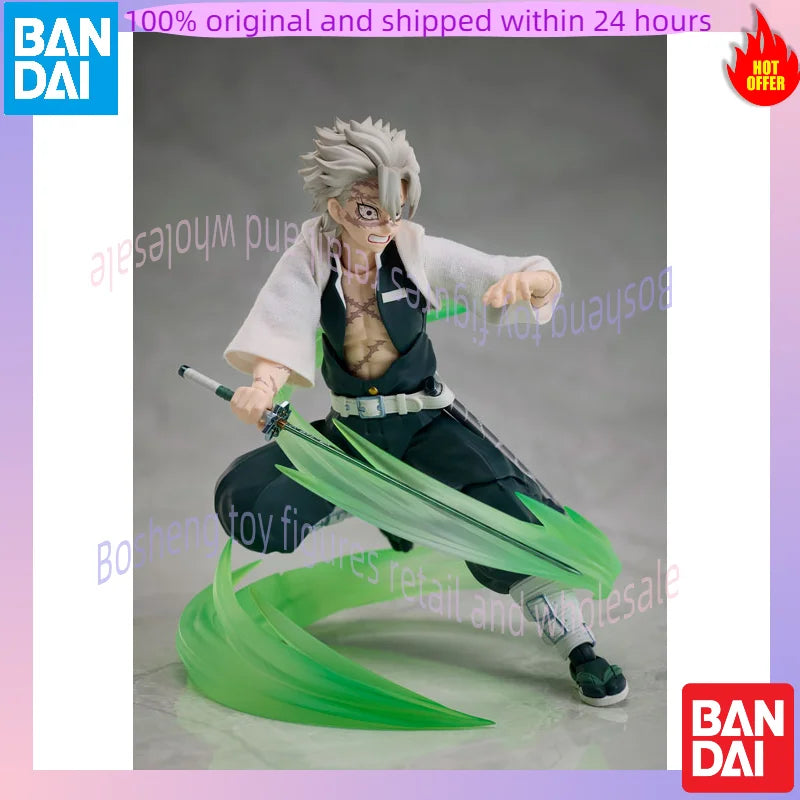Original Aniplex BuzzMod Demon Slayer Kimetsu no Yaiba Sanemi Shinazugawa 1/12 In Stock Anime Collection Figures Model Toys