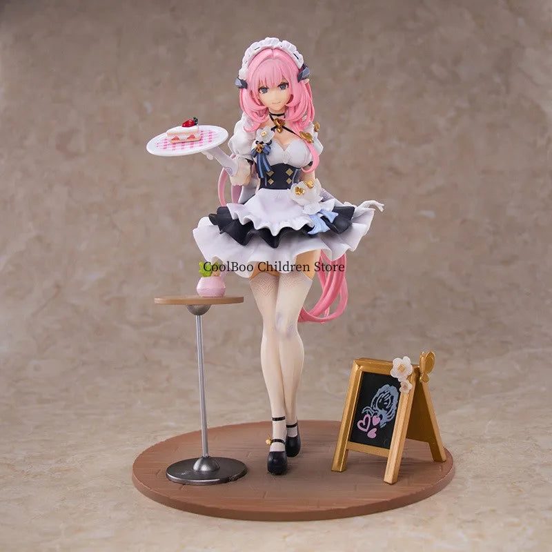 24cm Honkai Impact 3 Figures Elysia Anime Figure Kiana Kaslana Figurine Elysia Statue Pvc Gk Sexy Model Doll Ornament Toys Gifts