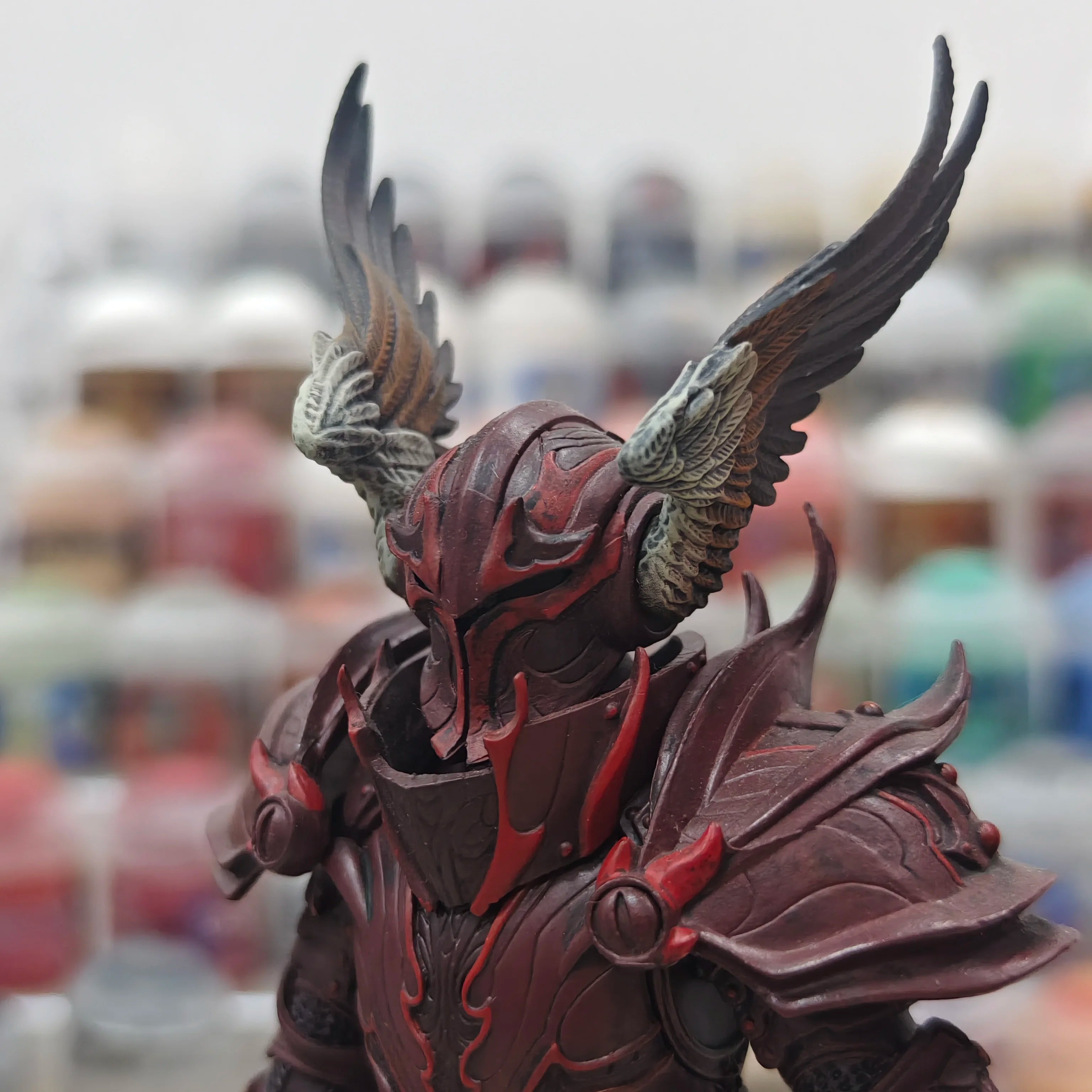 【No Figure】1/12 Scale Male Conversion Parts Four Knight Mythic Legions Knight Wing Ear Accessory Fit 6inch Kotobukiya Model