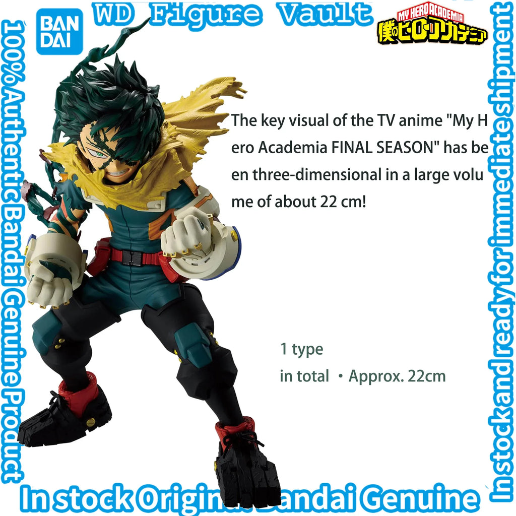 Bandai My Hero Academia THE AMAZING HEROES-PLUS-KATSUKI BAKUGO 3  FINAL SEASON FIGURE-IZUKU MIDORIYA  Authentic packaged toy