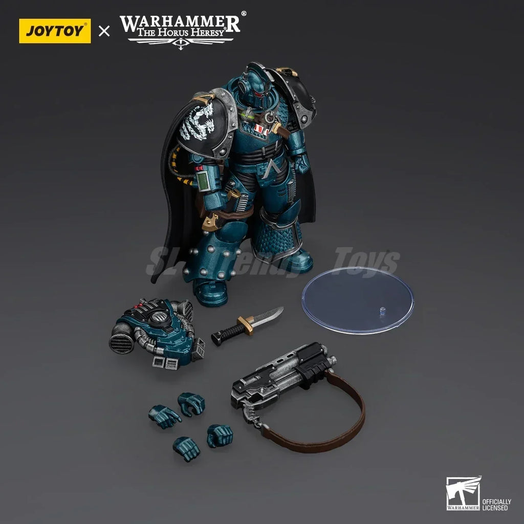[IN-STOCK]JOYTOY Warhammer 30K 1/18 Action Figures Alpha Legion Saboteur Consul Model