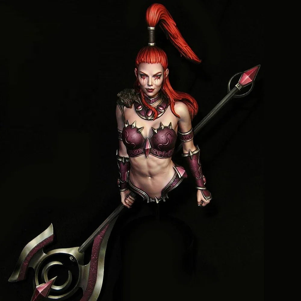 Resin Model figure Bust, 1/10 Sonia the night warrior, GK, Fantasy Theme, Unassembled and unpainted kit