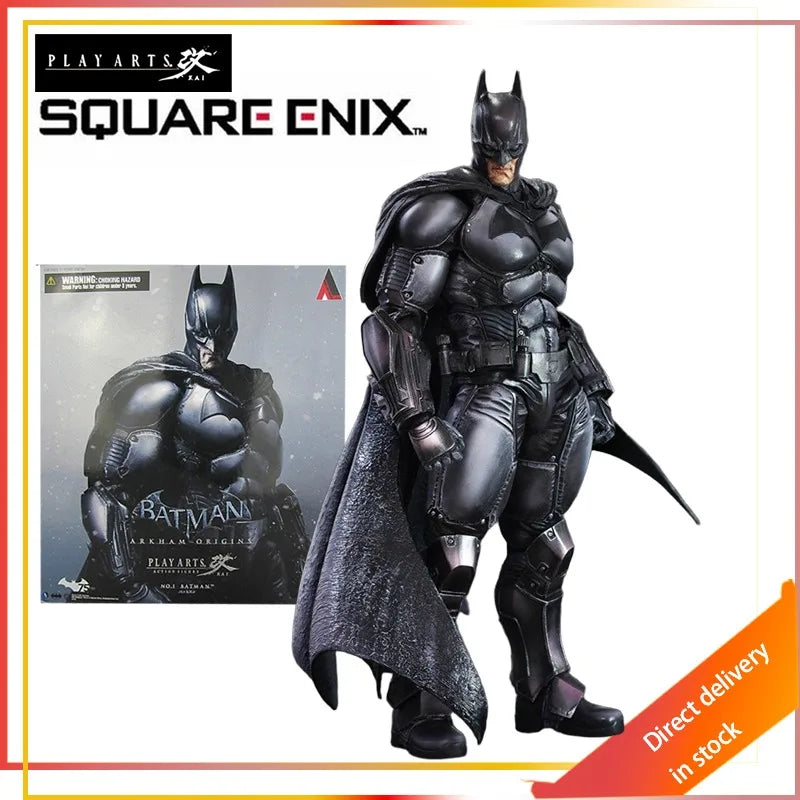 SQUARE ENIX Original PlayArts Changes Origin of Akam Batman Action Joint Mobility Figure Model Toys Give A Gift To A Boys