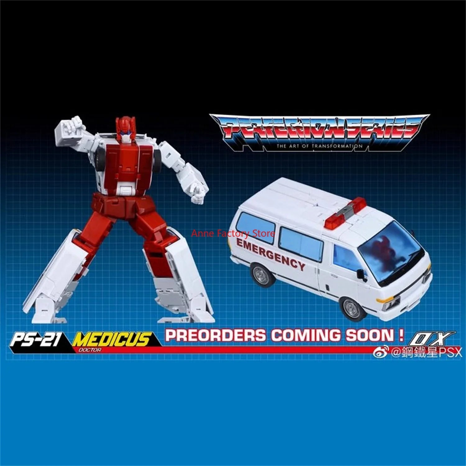【IN STOCK NOW】Ocular Max OX Defensor PS-21 PS21 Ratchet Medicus Action Figure with Box