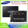 SAMSUNG SSD 870 EVO Internal Solid State Disk HDD Hard Drive SATA3 2.5 inch Laptop Desktop 1TB 2TB 250GB 500GB PC MLC disco duro
