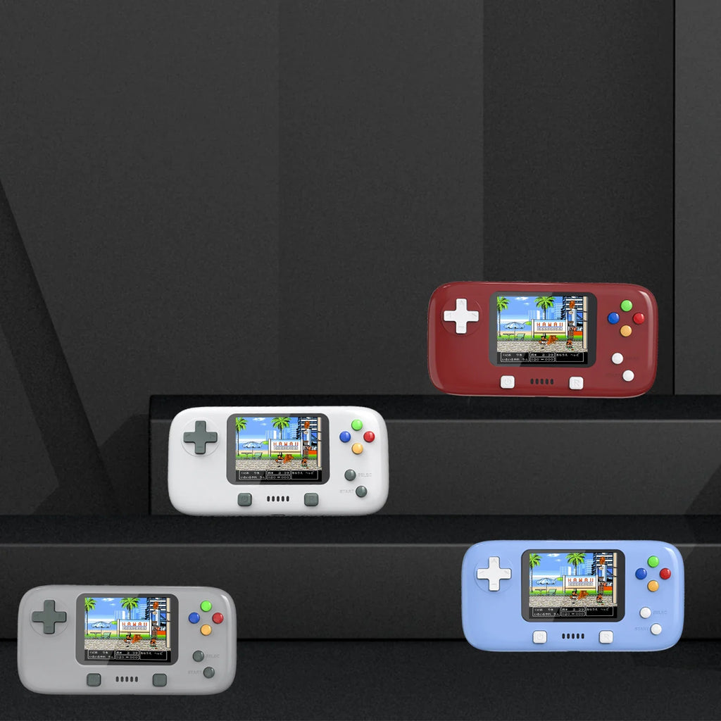 GAMINJA GC76 400 IN 1 Classic Games Handheld Pocket Game Console 2.8inch Video Game Console Portable Handheld Game for Kids Gift