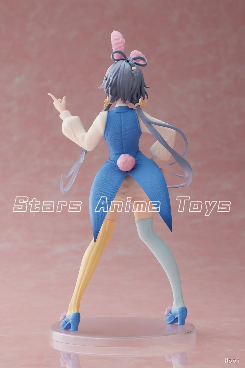 Original TAITO Vsinger Easter 18cm Luo Tianyi Rabbit Ears Doll Anime Figures Model
