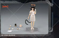 Original auf Lager 1/12 Maßstab weibliche Soldatin Die drei Affen riechen nicht Mobile Suit Girl Komplettset 6 Zoll Actionfigur Puppe