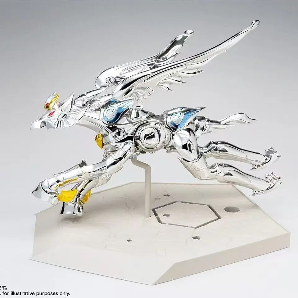 In Stock Bandai Saint Cloth Myth Fifteenth Pegasus Pegasus Chapter Celestial Version Animation Action Figure Model Children Toy