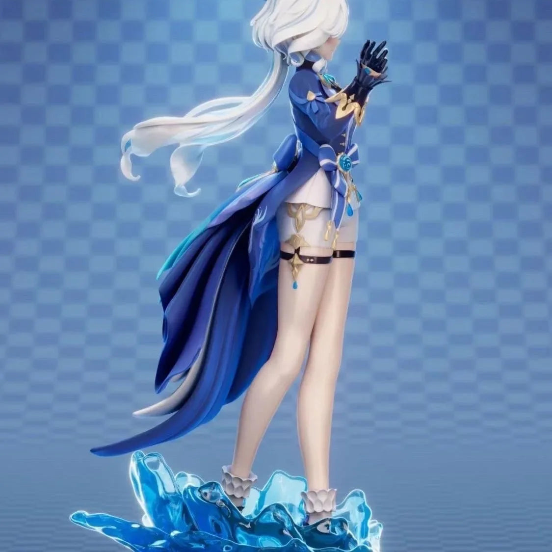 29cm Hot Game Genshin Impact Anime Girl Figures Furina Focalors Decoration Ornaments Figurines Doll Model Kids Toys Fans Gifts