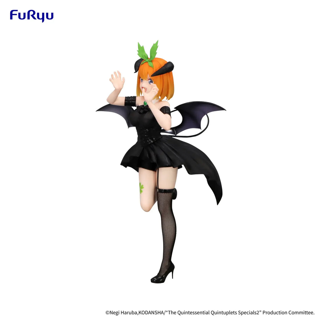 Original FuRyu BiCute Dark The Quintessential Quintuplets Nakano Yotsuba PVC Anime Figures Action Figure Model Toys