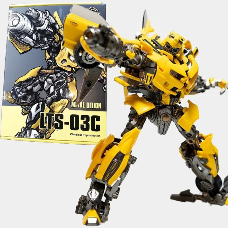 Transformation Toys Hornet Warrior Bumble bee LTS03C 18CM Autobots Action Figure Model