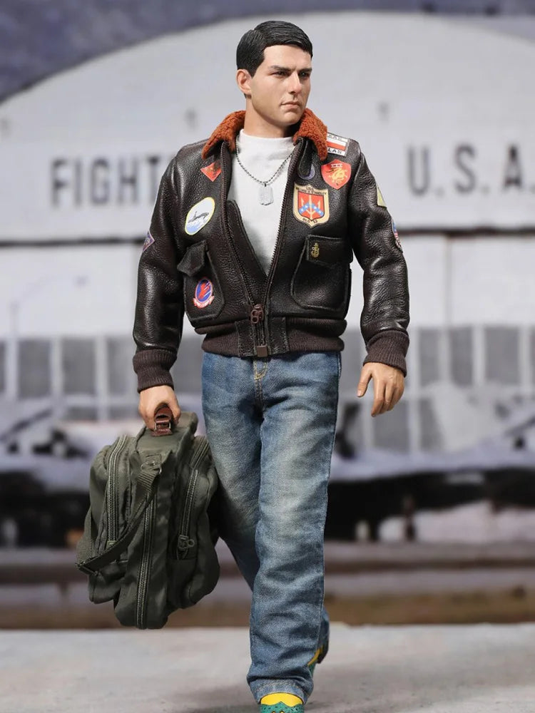 1/6 Collectible Peter Lieutenant Action Figure MA80181 Did Movie Handsome US Pilot Tom Simulation 12inch Man Soldier Model Toys