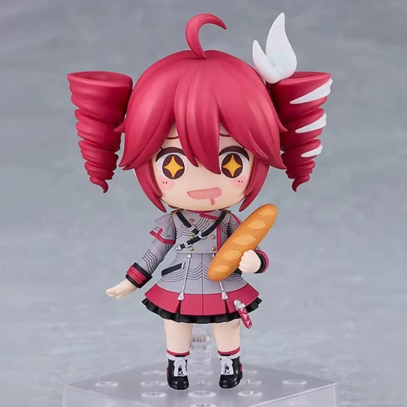 10cm Kasane Teto Action Figures Anime Q Version PVC Doll Model Toy Cosplay Figurine Stand Model Desk Display Decor Standing Gift