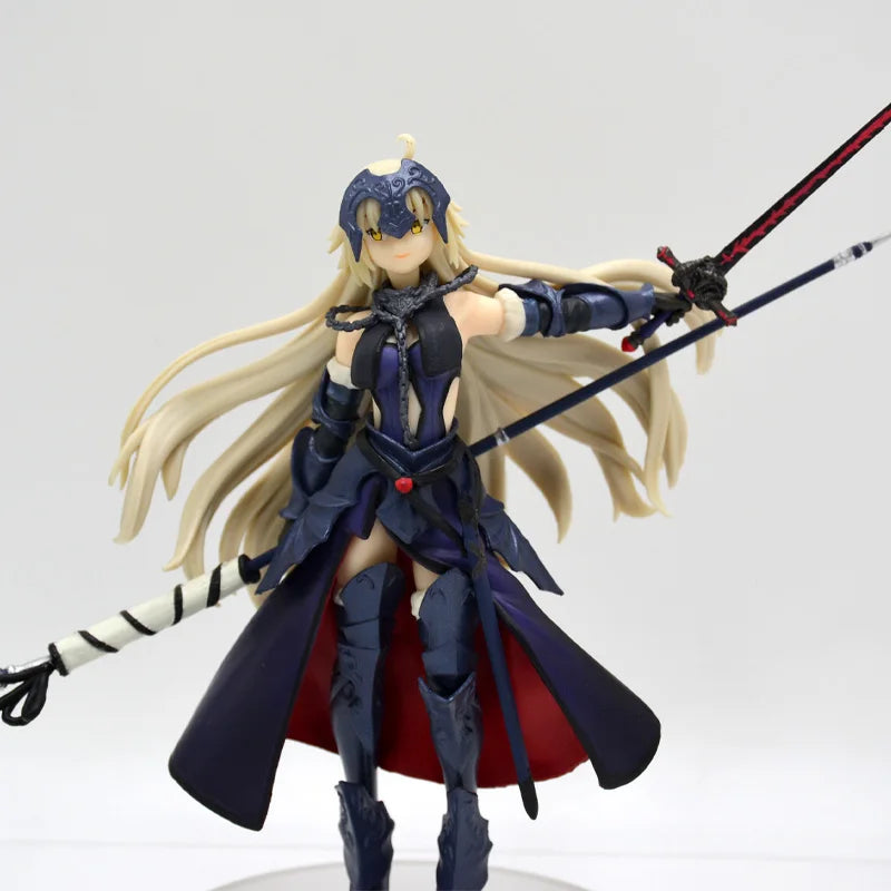 17cm Fate/Grand Order Jeanne d'Arc Anime Figure Saber Alter Rider Action Figure Altria Pendragon Figurine Model Doll Toys Gift