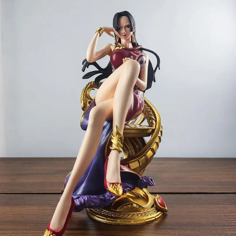 One Piece JT Studio Boa Hancock (Throne Empress) 26cm Anime Statue – Fully Painted Deluxe Articulated Figure | Collectible Model