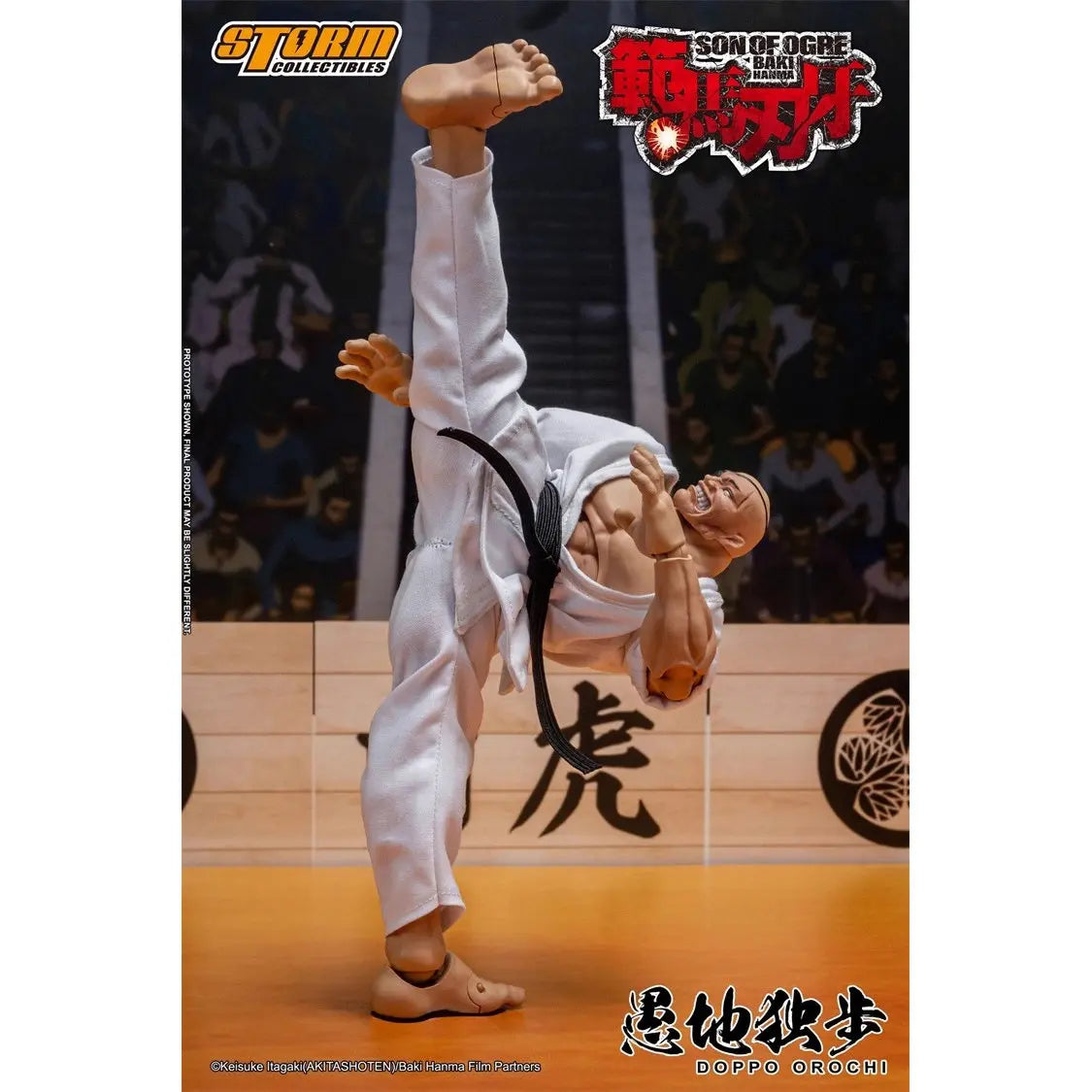 New Original Storm Toys Collectibles Doppo Orochi Son Of Ogre Baki Hanma 1/12action Figure Model Collecting Toy Boys Gifts Stock