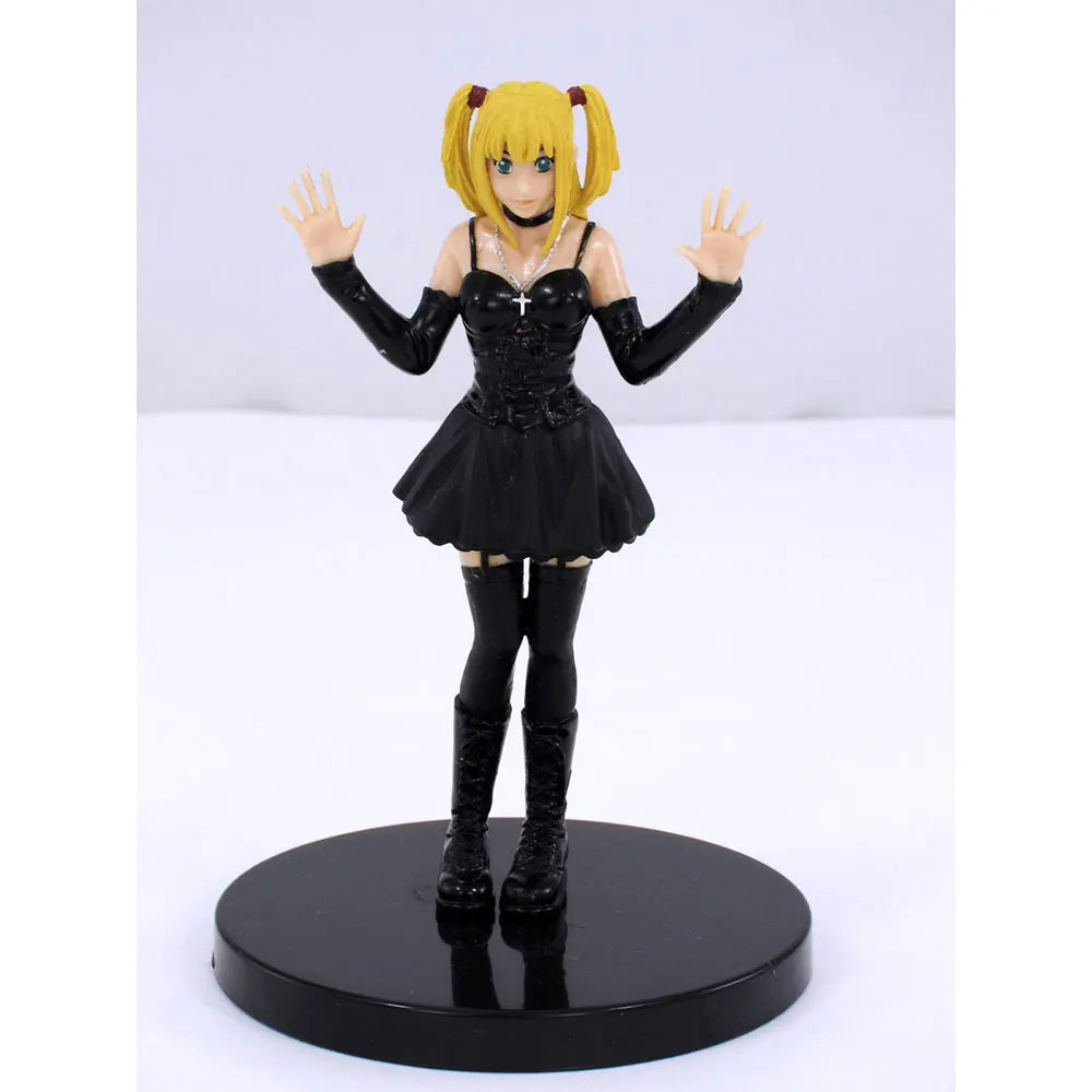 12CM Anime Death Notes Misa Figure Standing Hands Anime Toy Model Gift Collection Decorative Ornament PVC