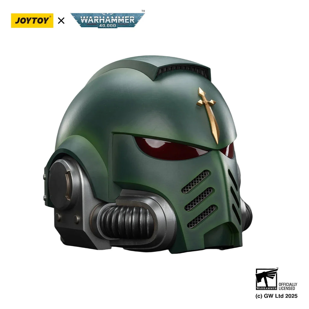 JOYTOY Warhammer 1/1 Action Figures Dark Angels MkX Helmet & Display Stand