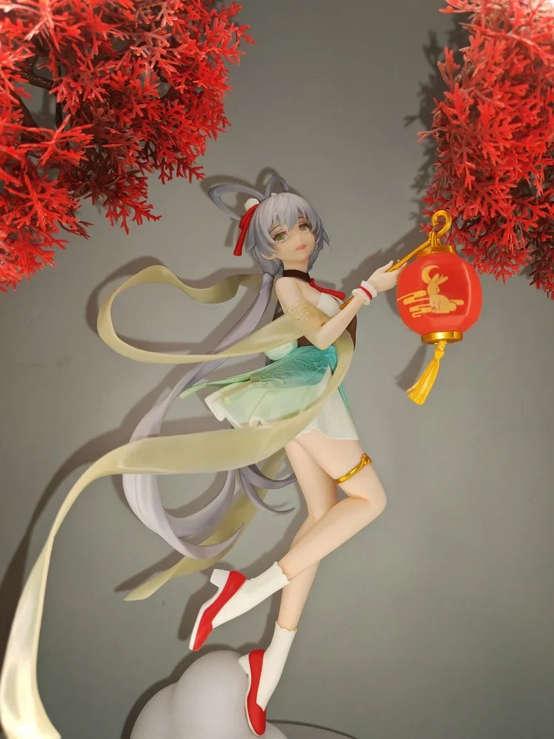 Genuine Original Luo Tianyi Nishang Step Moon Virtual Idol Pvc 1/7 Anime Figure Collectible 24cm Model Cartoon Statuette Gifts